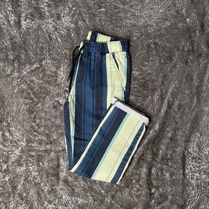 ASOS striped cropped pants